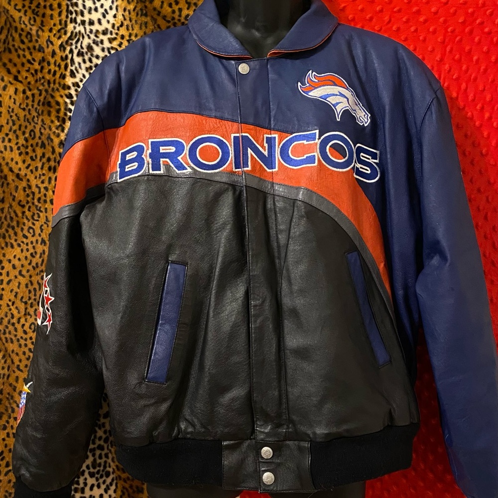 Vintage Denver Broncos Jeff Hamilton Jacket